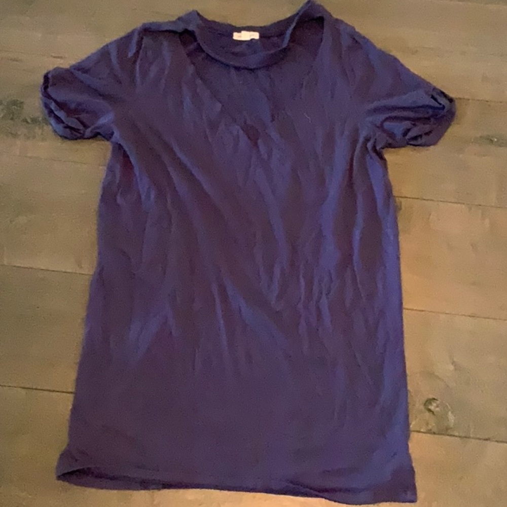 Navy Blue T-shirt Dress